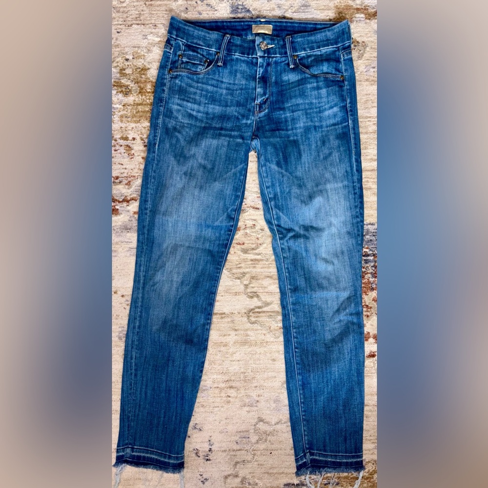 MOTHER Denim The Looker Crop Jeans